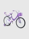 Велосипед дитячий SHANGHAILANFENGTONGCHE LH1129164 20" Фіолетовий (2002016647840) Фото 1 з 12