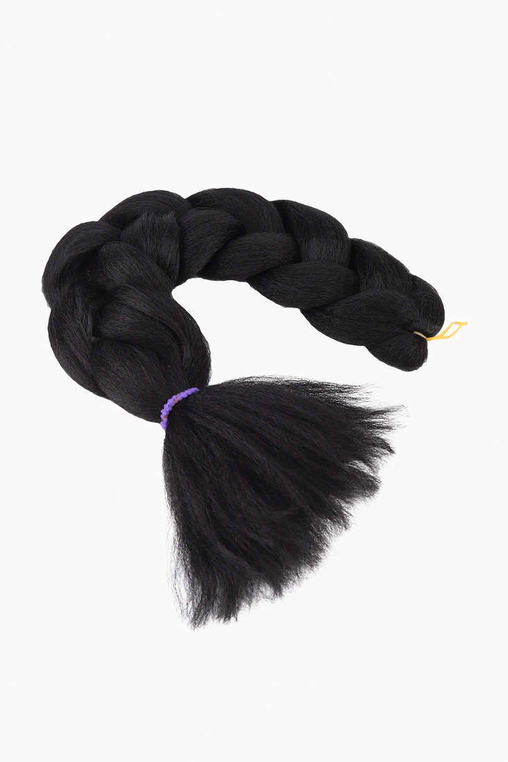 Канекалон коси для плетіння 10-1,5-18 Чорний (2000989577676S)