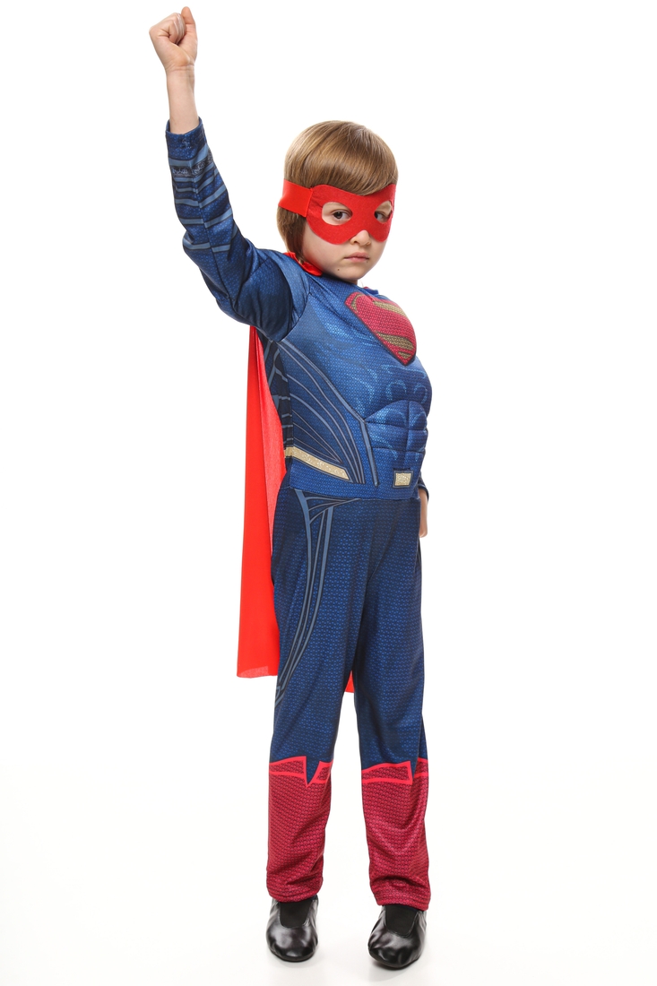 Фото Карнавальний костюм з маскою Супермен HYH1029108 (2000902086377)