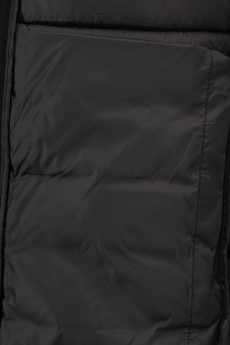 Фото Куртка однотонная мужская 666-11A/6018 3XL Черный (2000990673404W)