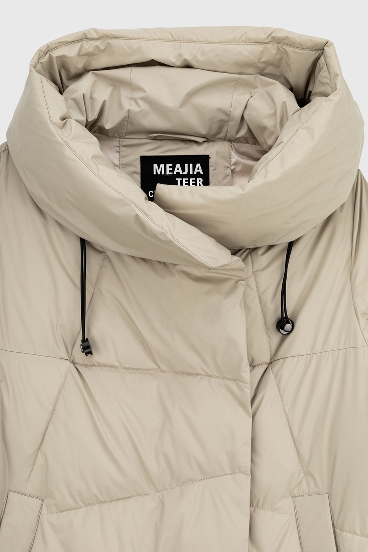 Фото Куртка зимняя женская Meajiateer 2390 S Бежевый (2000989867791W)