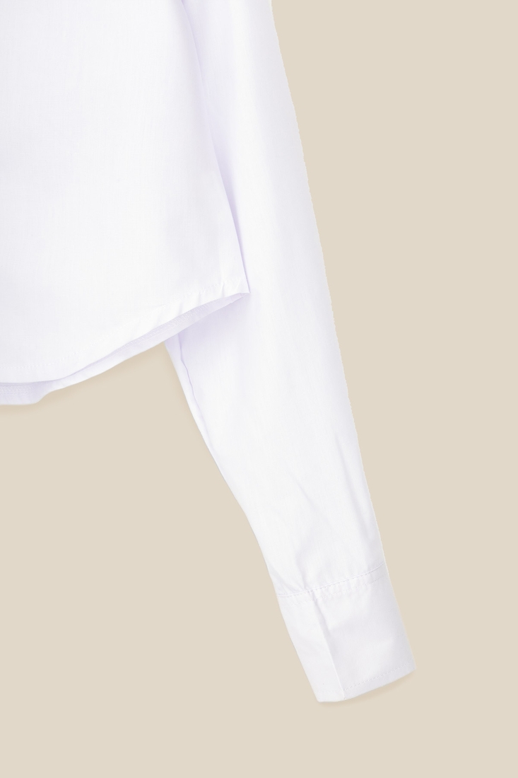Фото Сорочка однотонна жіноча LAWA WTC02330 XL Білий (2000990201669D)(LW)