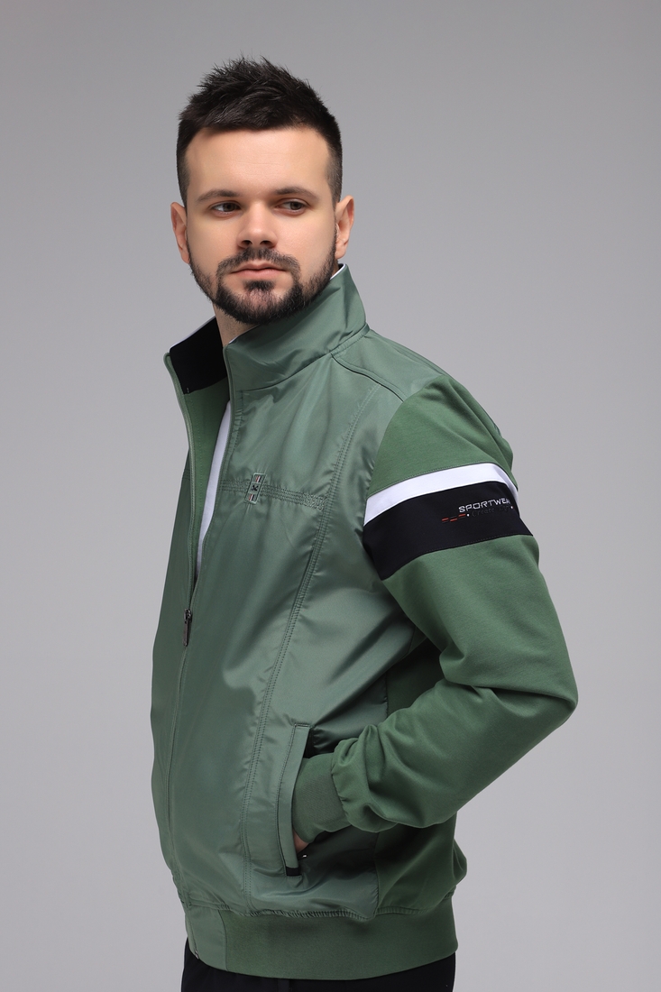 Фото Спортивный костюм мужской Escetic 6911 3XL Зеленый (2000989515234D)