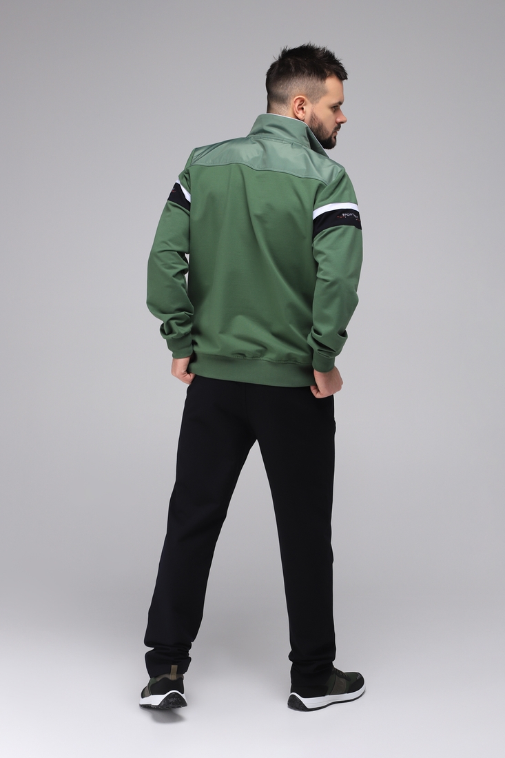 Фото Спортивний костюм чоловічий Escetic 6911 3XL Зелений (2000989515234D)