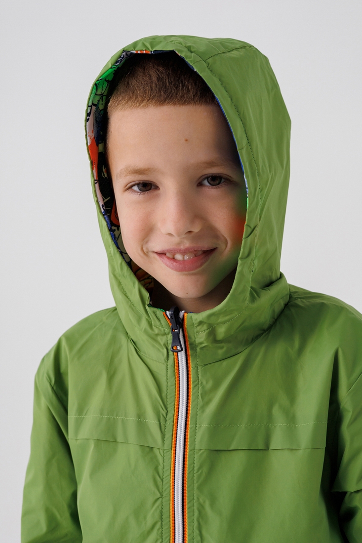 Фото Вітровка для хлопчика KK1348 122 см Зелений (2000990395573D)