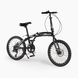 Складной велосипед BABY FAN HLU8 20" Черный (2000989528777) Фото 3 из 15