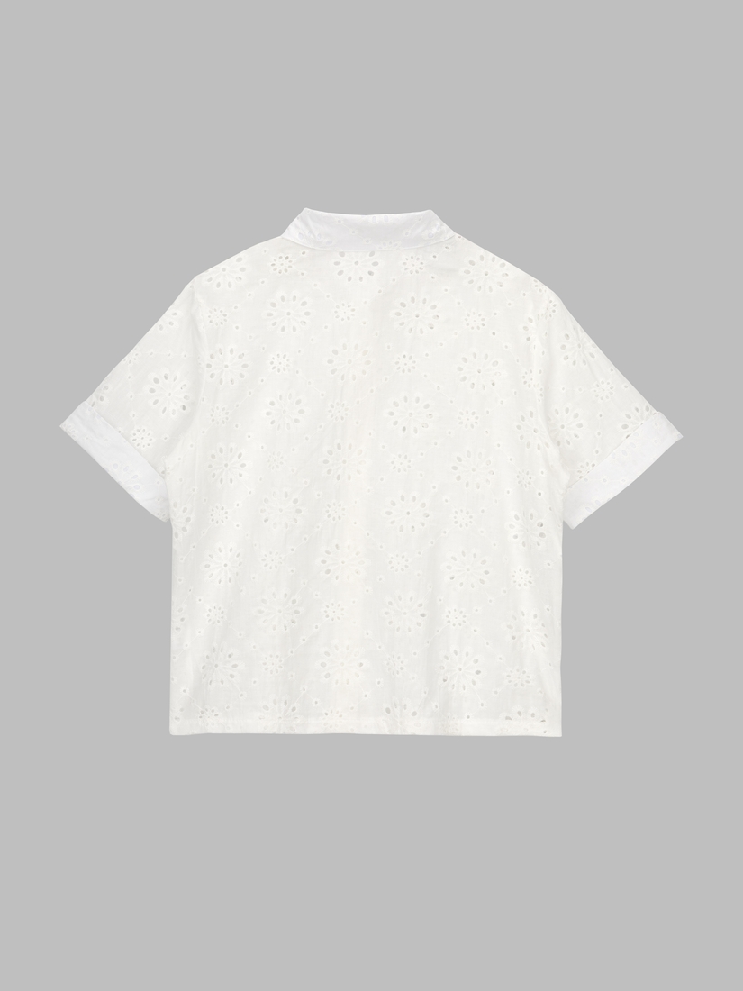 Фото Рубашка однотонная женская WZ05 XL Белый (2000990369307S)