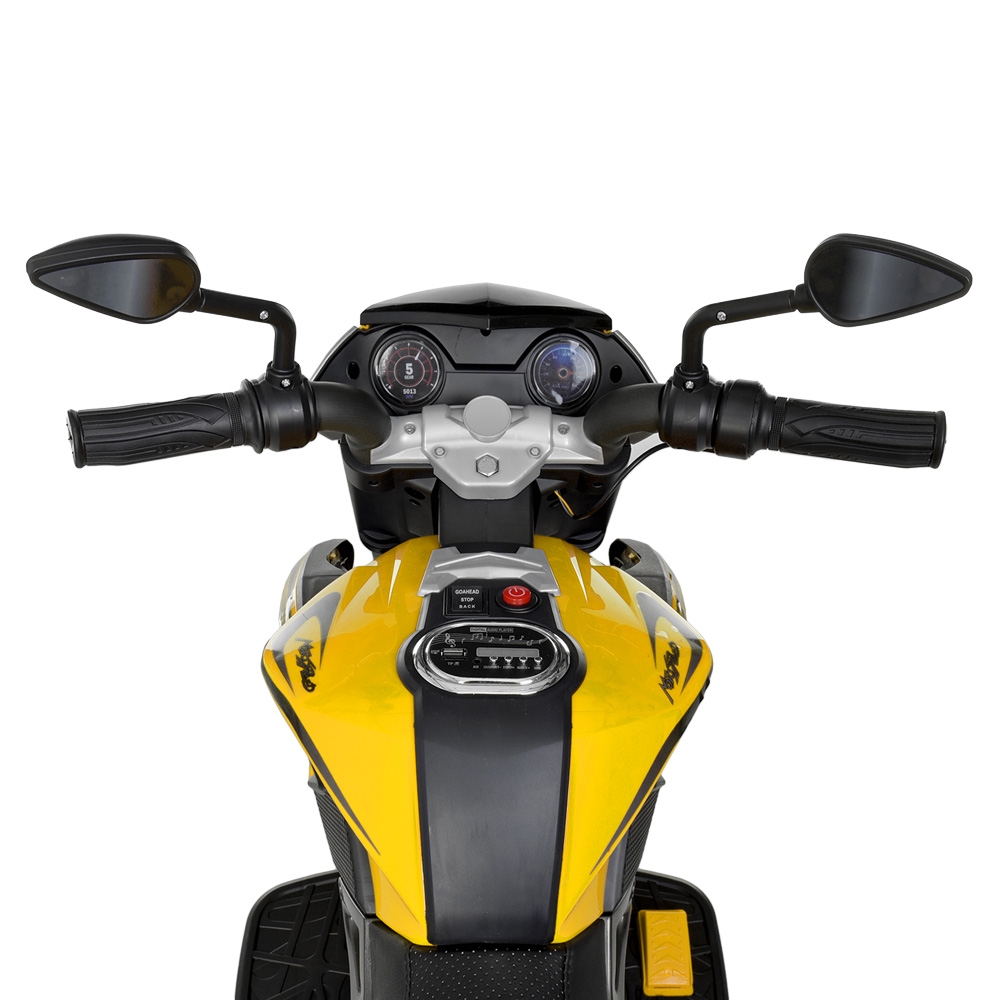 Фото Дитячий мотоцикл M4152EL-6 Жовтий (6903317117710)