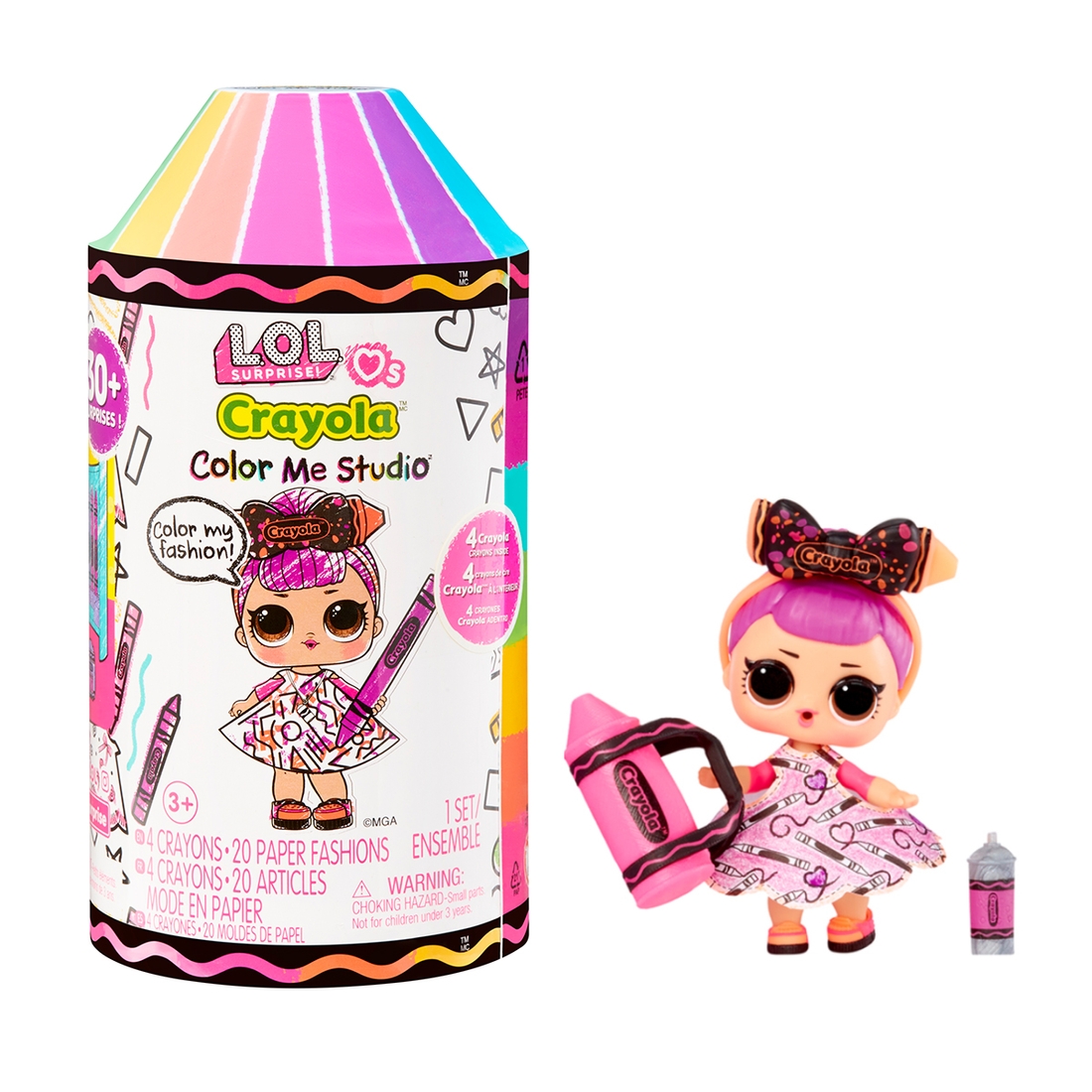 Фото Игровой набор с куклой L.O.L. SURPRISE! серии "Crayola" – ЦВЕТОЧКИ (с аксессуарами) 505273 Разноцветный (6900007418935)