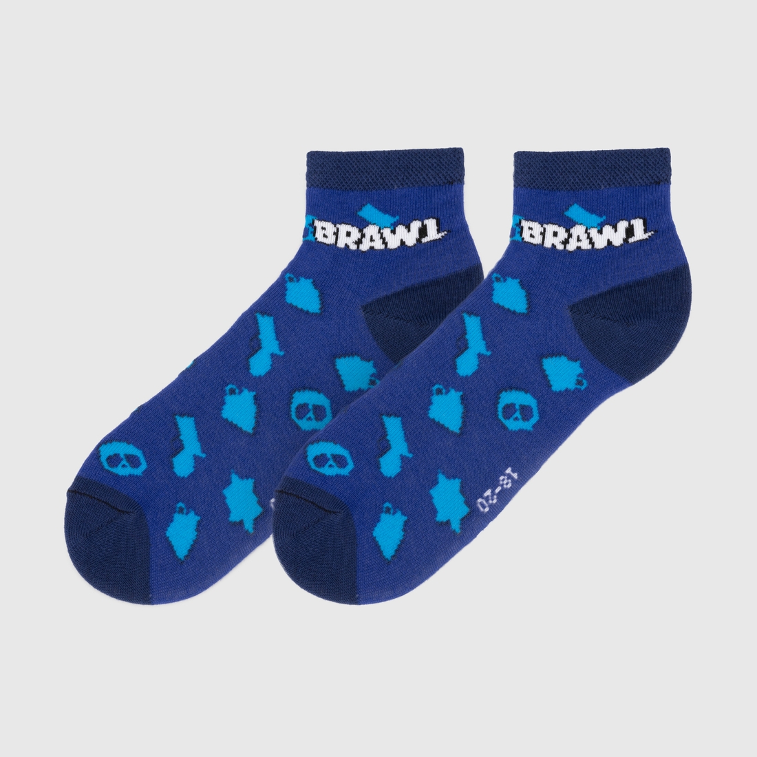 Фото Шкарпетки для хлопчика V&T ШДУ024-1615 Brawl 22-24 Синій (2000990201355A)