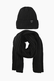 Набір шапка+шарф ALASKA2 Чорний (2000904628025)