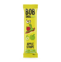 Bob Snail страйпи яблучно-бананові 14г 4254 П (4820219344254)