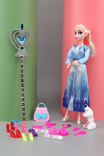 Фото Лялька "Frozen" з аксесуарами An Li Li Toys 400-3 Блакитний (2002007990139)