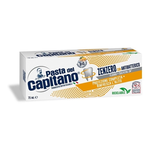 Pasta Del Capitano зубна паста Zenzero 75 мл (8002140039911)