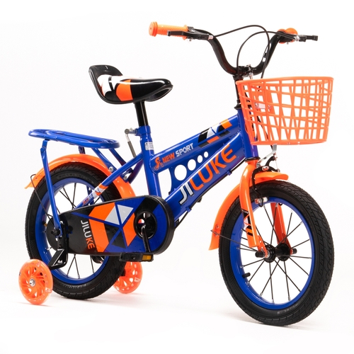 Фото Велосипед детский WHM NEW SPORT DH-008-2 14" Синьо-помаранчевий (2000989604617)