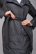 Куртка двостороння жіноча Visdeer 2355 52 Графітовий (2000989401162D) Фото 5 з 29