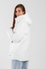 Куртка жіноча 23080 54 Білий (2000990317407D) Фото 6 з 17