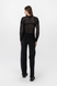 Пуловер однотонний жіночий Femme 1016 One Size Чорний (2000989871149D) Фото 5 з 10