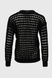 Пуловер однотонний жіночий Femme 1016 One Size Чорний (2000989871149D) Фото 9 з 10
