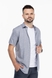 Рубашка однотонная мужская Stendo 235044 L Серый (2000989740391S) Фото 1 из 11