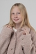 Сорочка з візерунком для дівчинки MyChance Тедді 164 см Капучино (2000990010704D) Фото 2 з 12