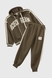 Спортивний костюм кофта+штани для хлопчика 8902 116 см Хакі (2000990561121D) Фото 1 з 9