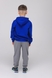 Спортивні штани для хлопчика однотонні Pitiki 3014-16 140 см Сірий (2000989523147D) Фото 7 з 13