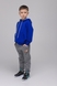 Спортивні штани для хлопчика однотонні Pitiki 3014-16 140 см Сірий (2000989523147D) Фото 6 з 13