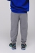 Спортивні штани для хлопчика однотонні Pitiki 3014-16 140 см Сірий (2000989523147D) Фото 5 з 13