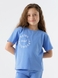 Костюм футболка+штаны для девочки Atabey 10532 116 см Голубой (2000990478269S) Фото 2 из 19