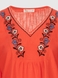 Вышиванка рубашка женская Park karon 23043 L Красный (2000990485601A) Фото 10 из 12