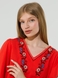 Вышиванка рубашка женская Park karon 23043 L Красный (2000990485601A) Фото 3 из 12