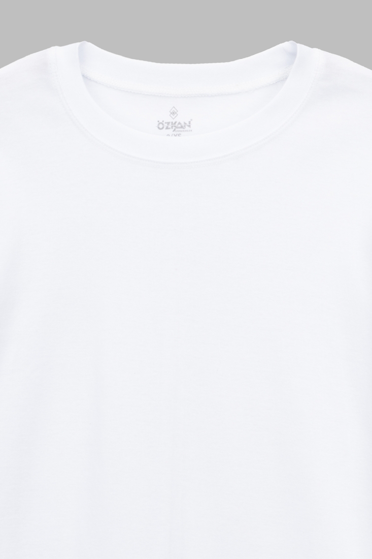 Фото Белье-футболка для мальчика OZKAN 0116 S Белый (2000990474674А)