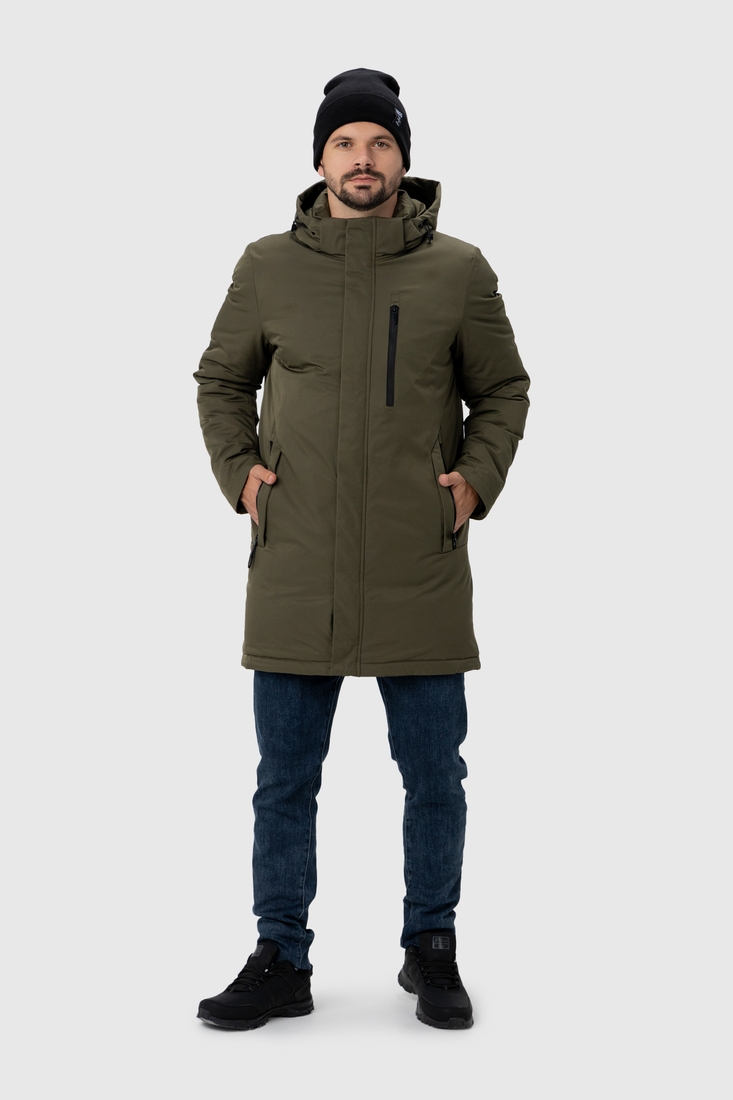 Фото Куртка зимова чоловіча 666-7 L Хакі (2000989890638W)