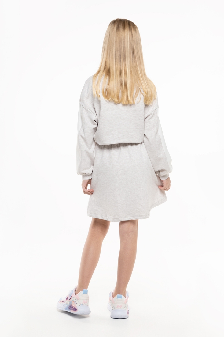 Фото Платье с принтом для девочки Pop Fashion 6925 152 см Бежевый (2000990158314D)