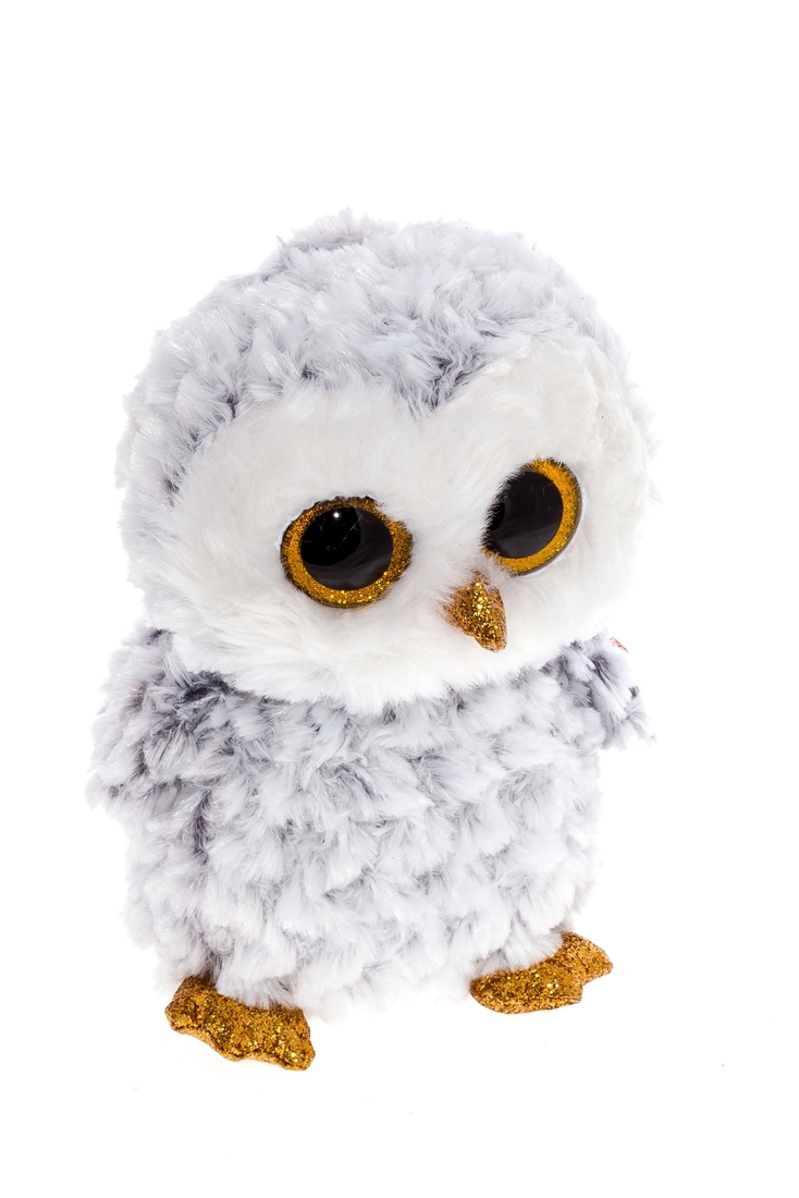 Фото М'яка іграшка TY Beanie Boo's Сова "Owlette" 25см (37086)