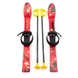 Лыжи детские с палками Marmat 256128 Красный (2000990325839)