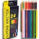 Цветные карандаши 24 цвета MARCO 4100-24CB Разноцветные (6951572900615) Фото 2 из 2