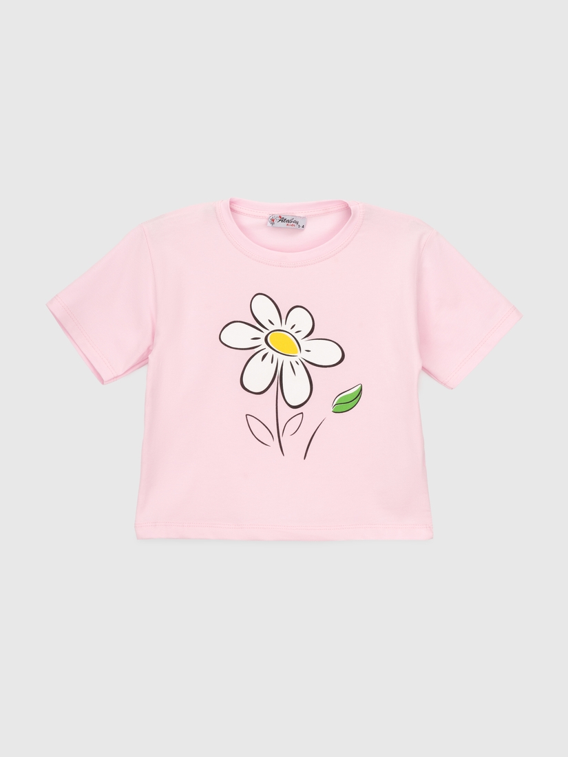 Фото Костюм футболка+капри для девочки Atabey 10466.0 92 см Розовый (2000990478818S)