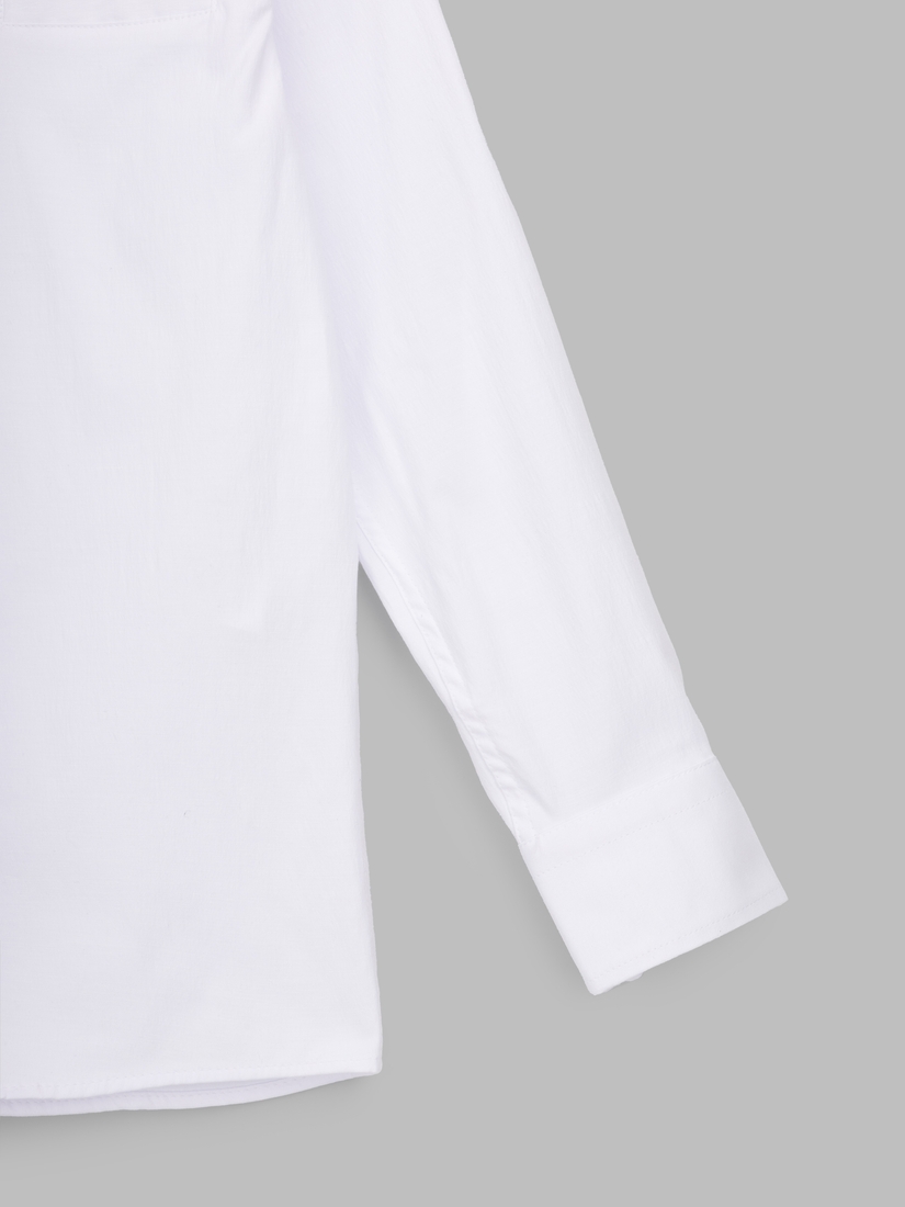 Фото Рубашка однотонная для мальчика Redpolo 1711 140 см Белый (2000990387769D)
