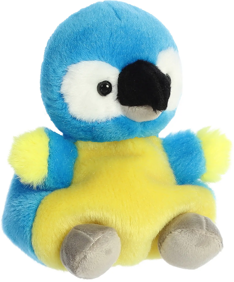 Фото Іграшка м'яконабивна AURORA PalmPals 210557B Синє-жовтий ара 12 см (4894856105516)