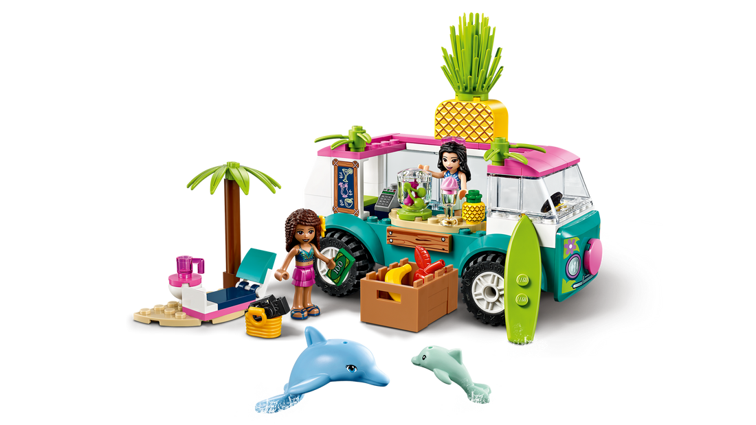 Фото Конструктор LEGO Friends Фургон-бар для приготовления сока (41397)