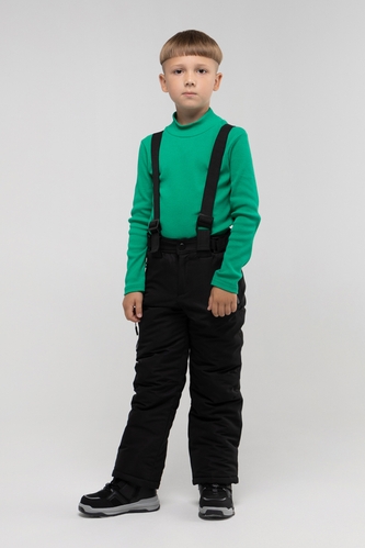 Фото Штаны на шлейках для мальчика EN111 116 см Черный (2000989592860W)