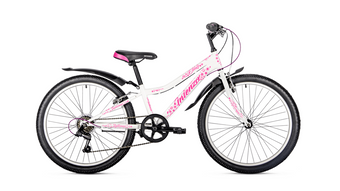 Велосипед ELITE24 V-BRAKE Білий (2000904053087)