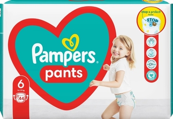 Фото Підгузки-трусики Pampers Pants 44 шт. 14-19 кг (8006540069356)