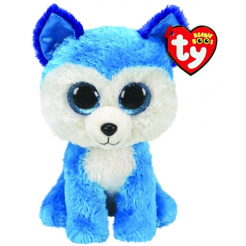 Фото М'яка іграшка Блакитний хаскі TY Beanie Boo's "PRINCE" 15см 36310