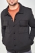 Куртка-рубашка MNT-047 FIGO XL Чорний (2000904471966D) Фото 2 з 5