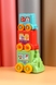 Игрушка Пирамидка-поезд DEDE DEDE-03459 Разноцветный (8693830034592) Фото 2 из 4