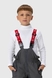 Комбинезон для мальчика H-117 куртка + штаны на шлейках 134 см Серый (2000989625469W) Фото 9 из 34