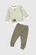 Костюм (світшот+штани) для хлопчика Beyaz Bebek 2060 92 см Зелений (2000990301932D) Фото 2 з 15